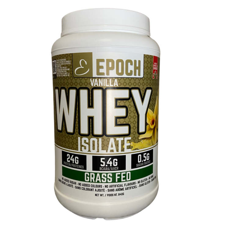 EPOCH Grass Fed Whey Protein Isolate - Vanilla