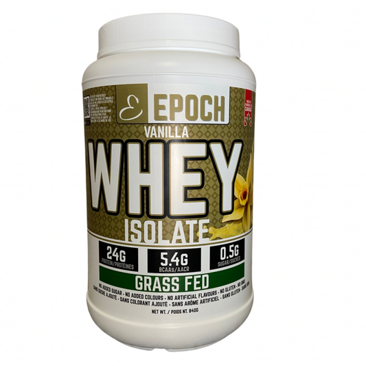 EPOCH Grass Fed Whey Protein Isolate - Vanilla