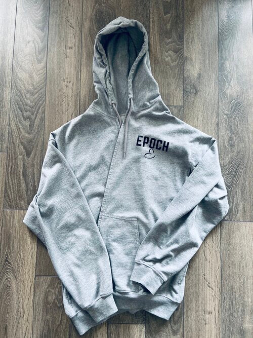 Gray EPOCH Zip Hoodie